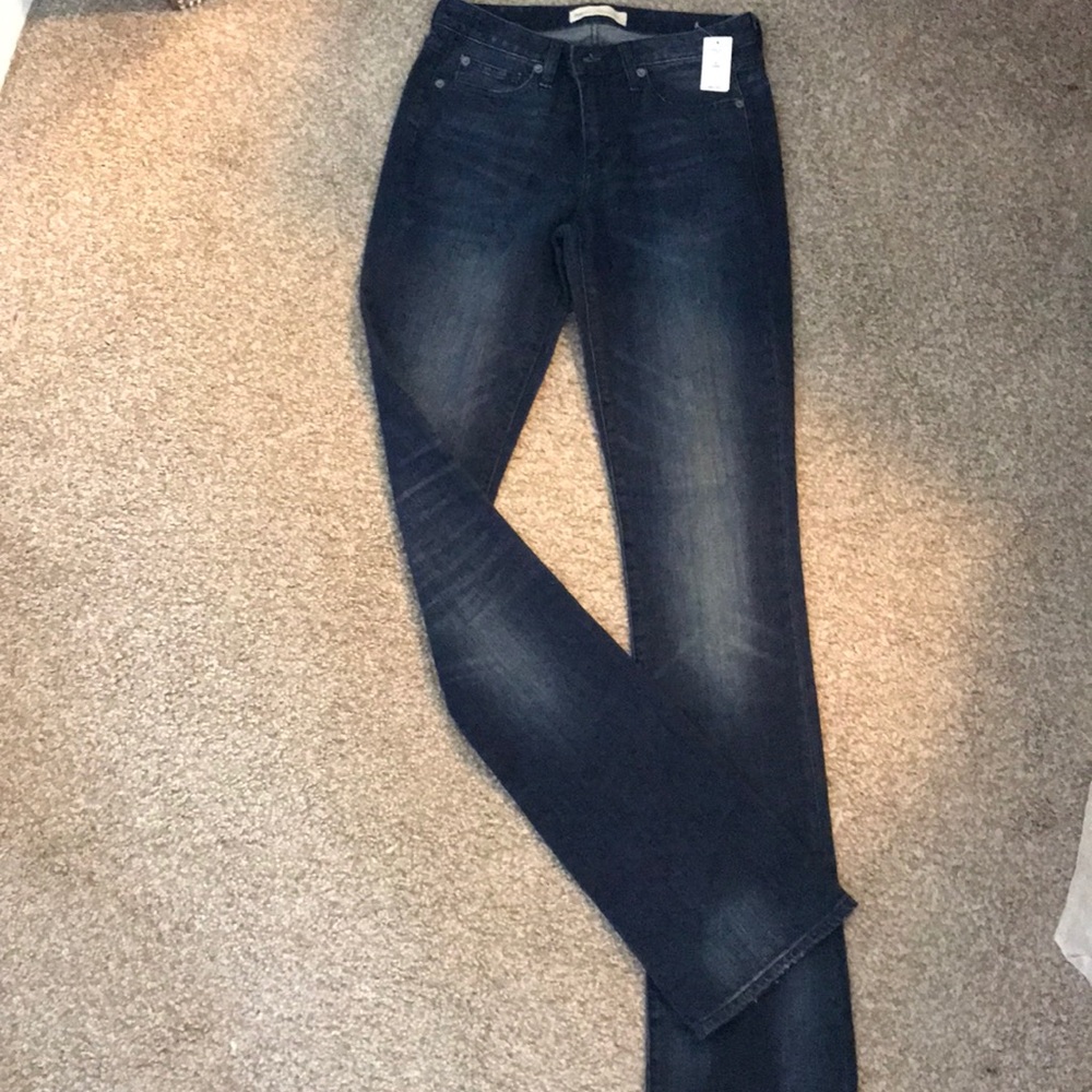 Dark wash denim bootcut